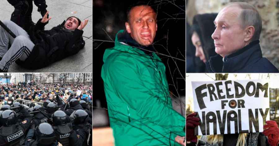 PANIKA U KREMLJU: Navaljnog čeka dugogodišnji zatvor, Rusi su na nogama, hiljade ljudi u zatvorima. Šta sada slijedi?