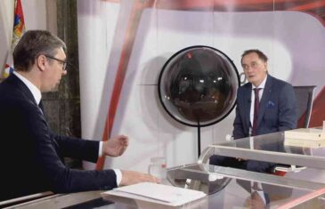 SENAD: SLAŽETE LI SE SA DODIKOM KAD KAŽE DA HOĆE MIRAN RAZLAZ BiH? Vučić: “Mile Dodik to kaže, ALI JA …”