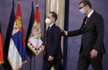 Vučić s njemačkim šefom diplomatije: Srbiju ne interesuju teritorije…