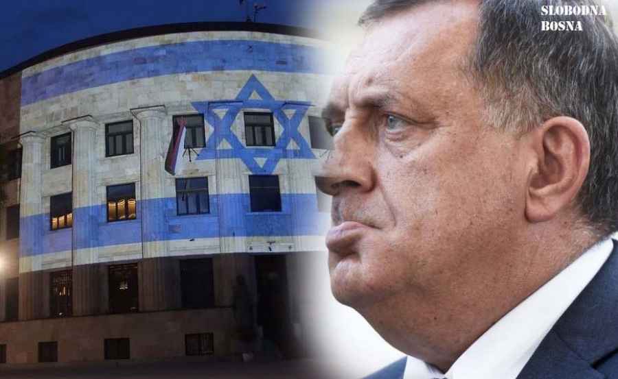 “ZNAJU LI DA JE IZRAEL PRIZNAO KOSOVO…”: Dodikov režim se propisno osramotio, pljušte reakcije nakon što je na Palati RS-a osvanula zastava Izraela