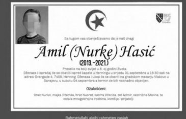 Osmijeh koji je prerano ugašen: Preminuo osmogodišnji dječak Amil Hasić