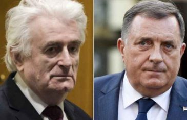 Osuđeni ratni zločinac Karadžić podržao Dodika iz zatvora, a sad stigao odgovor građana