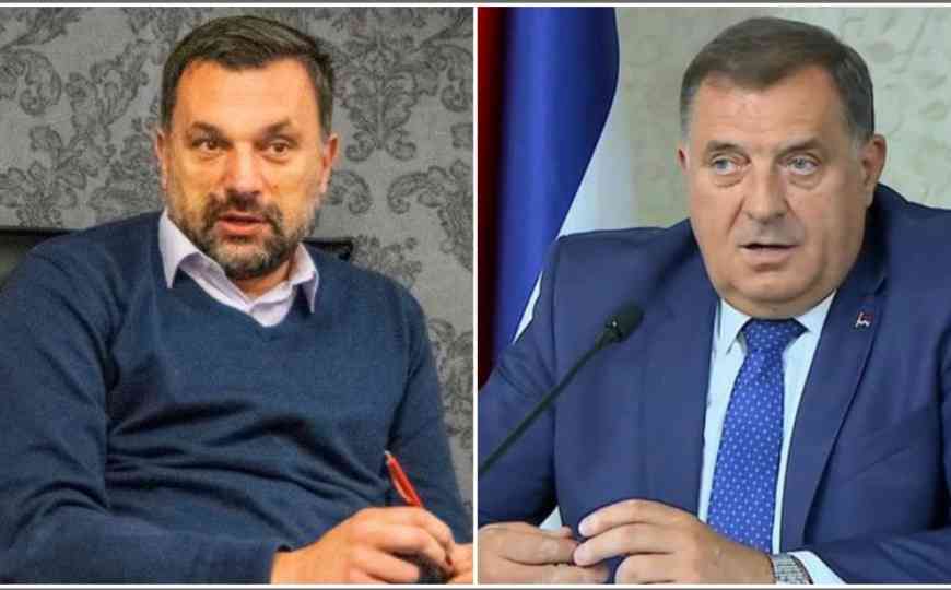 NASTAVLJA NEGIRATI HISTORIJSKE ČINJENICE: DODIK O KONAKOVIĆEVIM IZJAVAMA: “Sarajevo nije evropski Jerusalem, nego…”