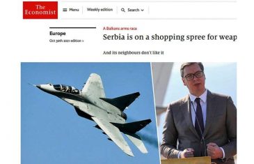 “The Economist” zabrinut za kontekst obimnog naoružavanja Srbije: Vučić – “To je “kikiriki”