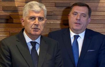 Dodik već dogovorio s Čovićem državnu vlast. Tražio da SNSD imenuje ministra vanjskih poslova