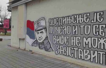 LUKAČ MANJI OD MAKOVOG ZRNA: Policija RS-a (ne)vidi ko veliča ratne zločince i širi mržnju muralima i grafitima…