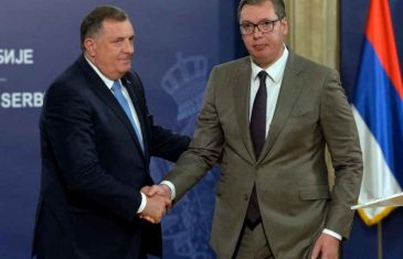 DODIK BRANI VUČIĆA OD BEĆIROVIĆA: “Njegova retorika samo će doprinijeti Vučićevoj popularnosti, a on će ostati…”