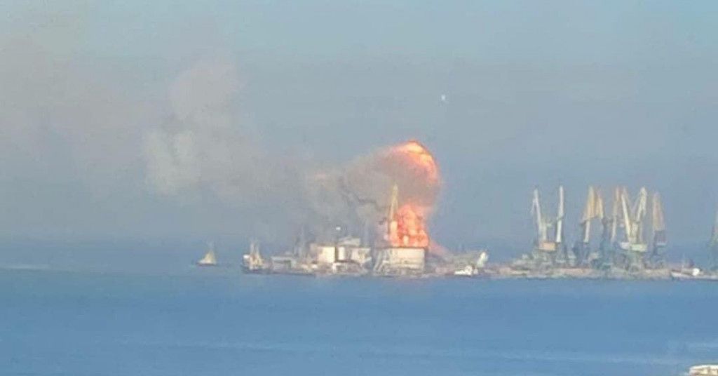 OBJAVLJENE SNIMKE: Kakav su to ruski brod jutros uništili Ukrajinci? Prije samo par dana hvalili su se njime na TV-u