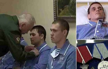 UŽASI RATA: Rusi odlikovali vojnike koji su ostali bez nogu, časnik vojniku: ‘Nadam se da ćeš uskoro stati na svoje noge‘