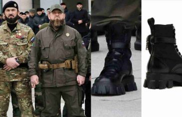 Čečenski vođa snimljen u Pradinim čizmama od 1.500 eura kako za Putina šalje trupe u Ukrajinu…