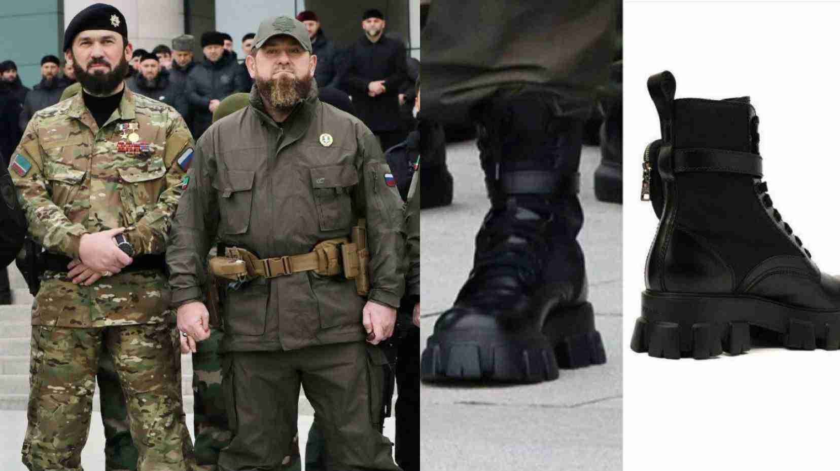 Čečenski vođa snimljen u Pradinim čizmama od 1.500 eura kako za Putina šalje trupe u Ukrajinu…
