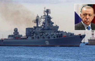 Strahovit udarac: “Rusi ne mogu da zamijene potopljenu krstaricu Moskva, ne da im Turska”