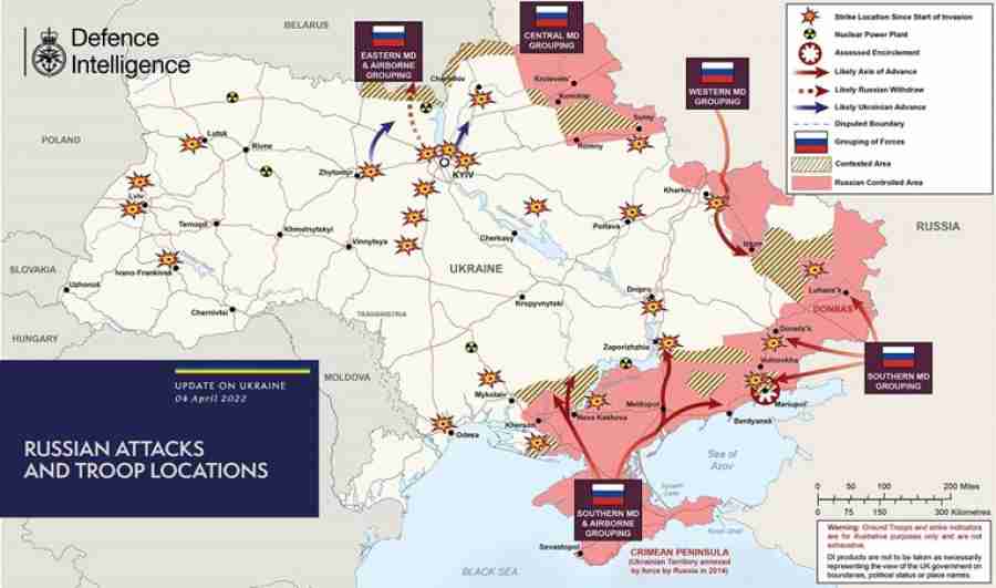 POTPUNI PREOKRET: Ovo je nova britanska karta ruskih napada, došlo je do ogromne promjene…