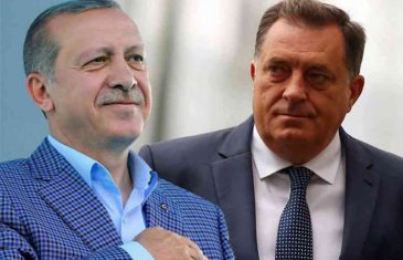 OVO POSTAJE NEUKUSNO: Dodik se ponovo dodvoravao Erdoganu – “Ja sam u njemu vidio jednog od…”