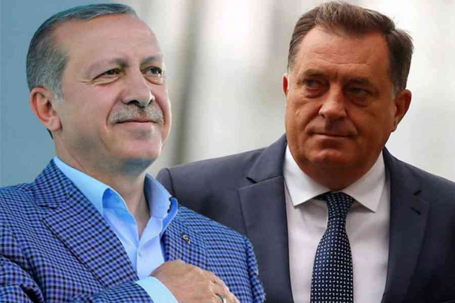 OVO POSTAJE NEUKUSNO: Dodik se ponovo dodvoravao Erdoganu – “Ja sam u njemu vidio jednog od…”