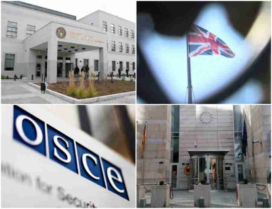 Ambasade SAD-a, Britanije, EUD i Misija OSCE-a podržali odluku CIK-a o ponovnom brojanju glasova