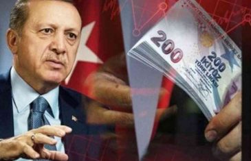 TONU SVE DUBLJE: Erdogan nastavio s politikom zbog koje su Turcima prazni novčanici…