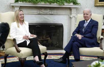 Biden i Meloni o Zapadnom Balkanu: Ojačali smo koordinaciju kako bi pogodovali deeskalaciji