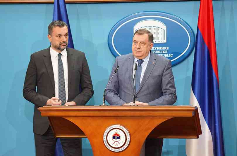 UDRUŽENI PR PODUHVAT: “Predsjednici SNSD-a i NiP-a, Milorad Dodik i Elmedin Konaković, danas su…”