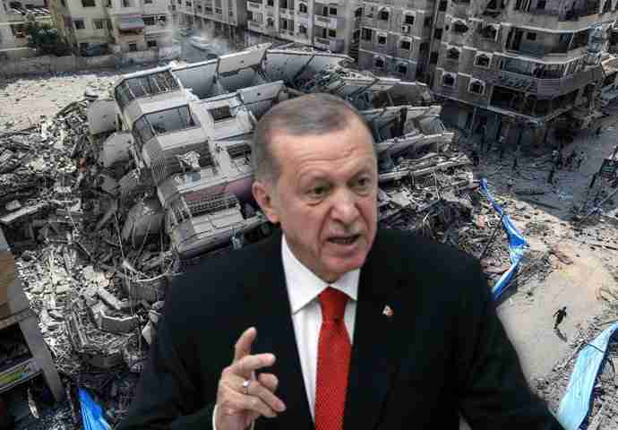 Erdogan: Dešavanja u Gazi sasvim sigurno nisu rat, to je put ka genocidu; zapadne sile saučesnici k*voprolića