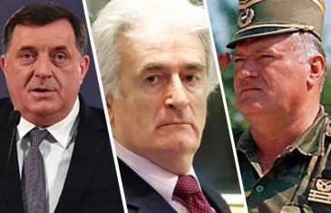 DODIKOV SALTO MORTALE: Radovan Karadžić i Ratko Mladić su doživotni robijaši, zločinci i kreatori genocida čija ostavština ima paradu, datum. 9. januar ispisan je krvavim slovima…