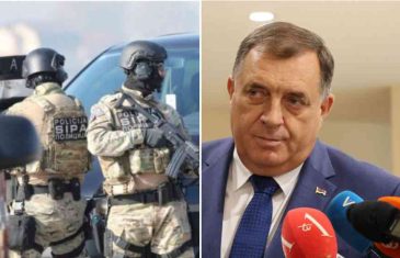 Nakon što je Dodik najavio zabranu djelovanja SIPA-e u RS, oni izvršili desetine hapšenja