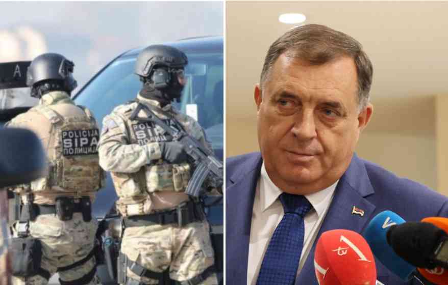 Nakon što je Dodik najavio zabranu djelovanja SIPA-e u RS, oni izvršili desetine hapšenja
