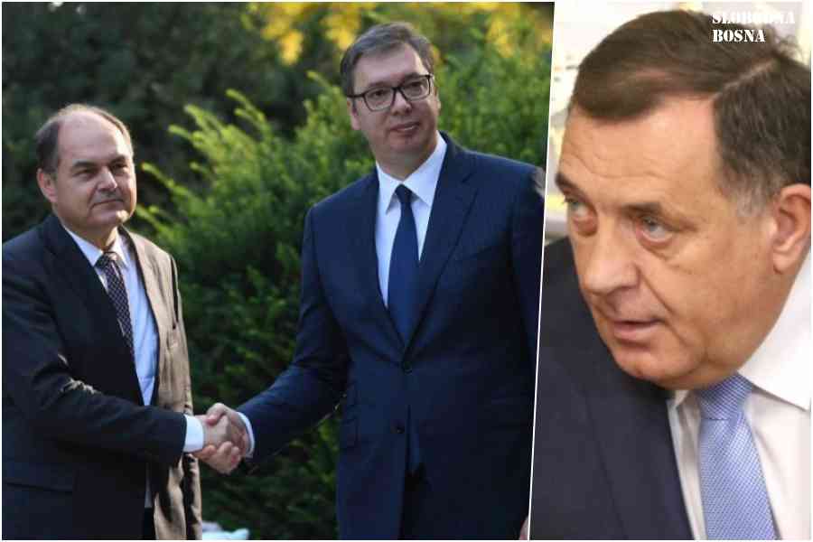 Sutra sastanak Vučića i Schmidta. Kakav će biti epilog po Dodika?