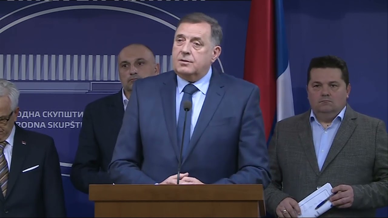 U ISTOČNOM SARAJEVU: Dodik opet negirao genocid, Srebrenicu nazvao “manipulacijom”