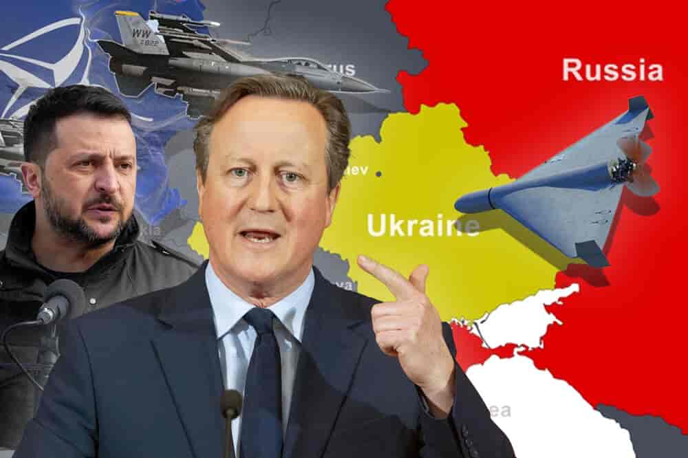 “ZAŠTO RAF NE OBARA DRONOVE I U UKRAJINI?” Šef britanske diplomatije objasnio šta ga plaši, Zelenski podsjeća da IZRAEL NIJE U NATO