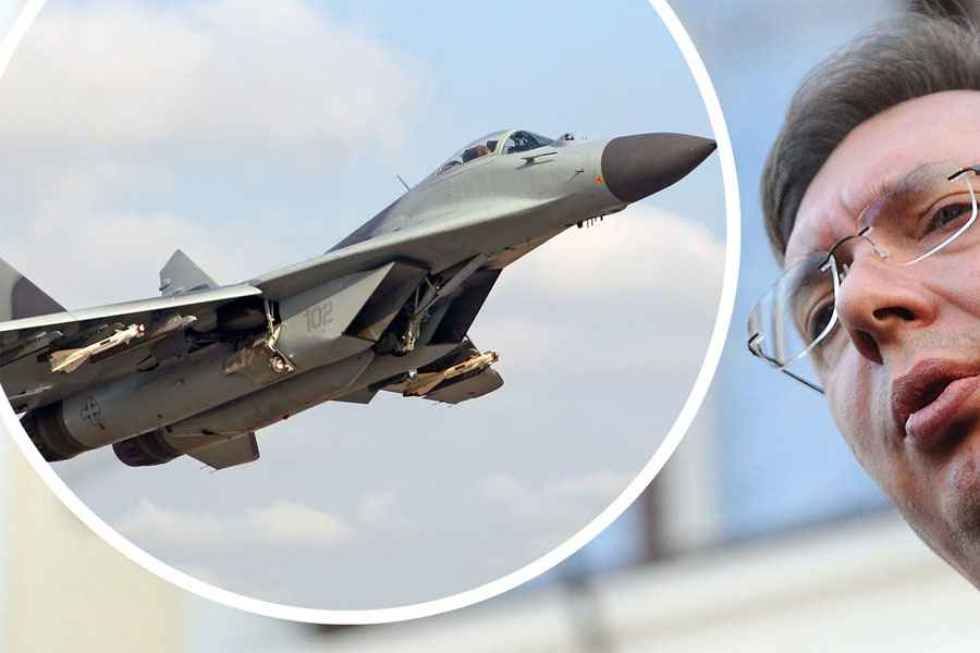 HLADAN TUŠ ZA VUČIĆA: Predsjednik Srbije tvrdi da ta zemlja ima najbolje borbene avione u regionu, ovo je prava istina…