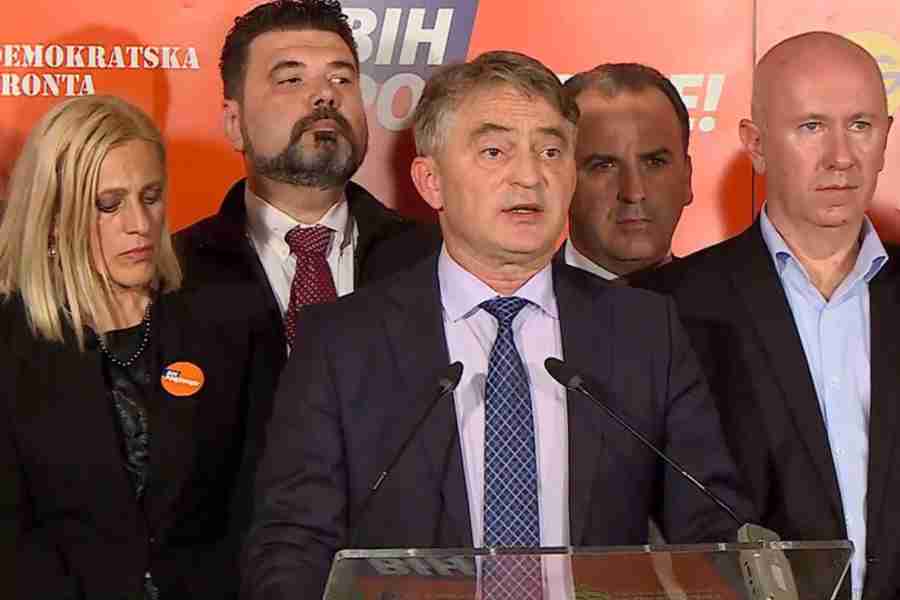 STIGLA REAKCIJA IZ DEMOKRATSKE FRONTE: “Trojka je pomogla Zagrebu i Schmidtu da sruši presudu Kovačević!”