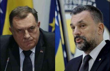 Dodik optužuje Konakovića za ‘političku neodgovornost’: Ne ideš ti u Prištinu u ime BiH – to je tvoja privatna promocija