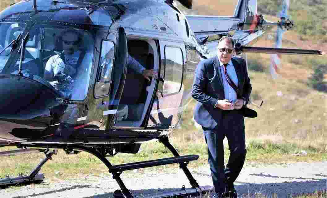 HELIKOPTEROM DOŠAO U SARAJEVO: Kako se Dodik nagodio?