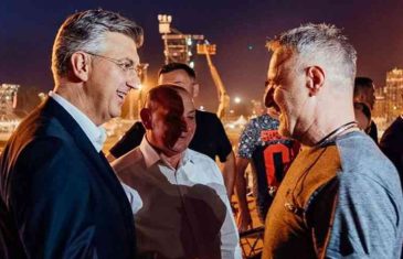ŠTO NA UMU, TO NA HIPODROMU: Plenkovićeve i Thompsonove tri slatke riječi – “Za dom spremni”!
