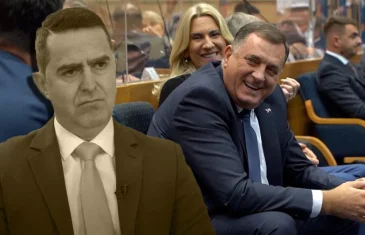 DODIK SKRENUO S UMA: Kajganića nazvao “gadom”, britanskog ministra “crncem”…