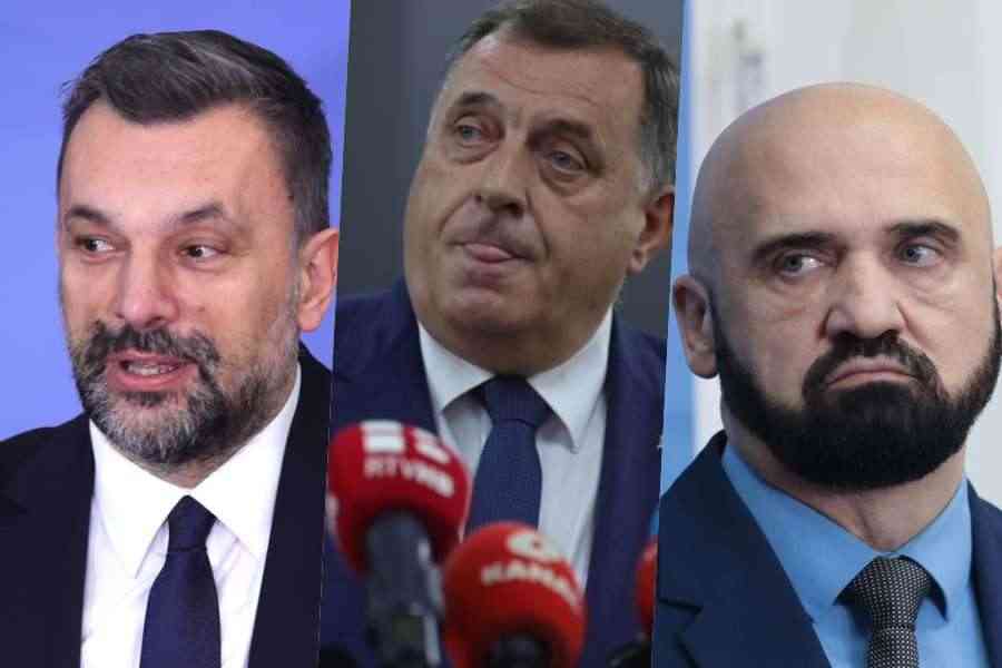 EFENDIĆ SARKASTIČNO: “Ostaje dilema ko je više zaslužan za presudu Miloradu Dodiku, Ramo Isak ili Elmedin Konaković?